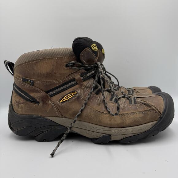 Keen Men’s Leather Waterproof Targhee II Hiking Boots Size 11 X(3E) - Picture 1 of 8